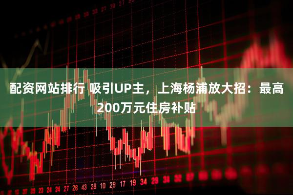 配资网站排行 吸引UP主，上海杨浦放大招：最高200万元住房补贴